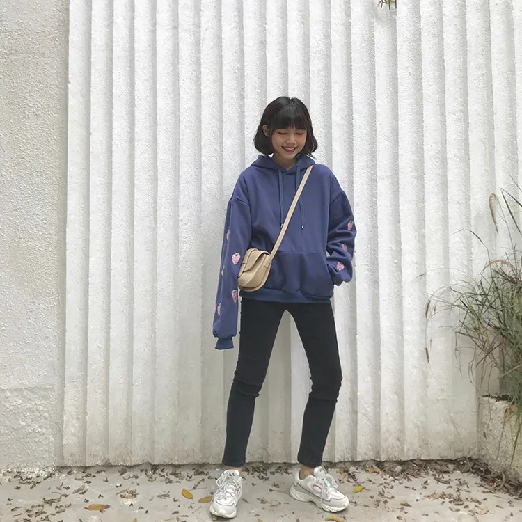 Zoulv Harajuku Strawberry Embroidery Lavender Sweatshirt Autumn Winter Women Cute Loose Long Sleeves Tops Oversized Hoodies XXL
Zoulv Harajuku Strawberry Embroidery Lavender Sweatshirt Autumn Winter Women Cute Loose Long Sleeves Tops Oversized Hoodies XXL