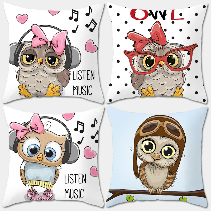 2020 New Autumn Decoration Home Furnishing Cartoon Owl Cushion Cushion Pillow Case Pillow Case Wholesale
2020 New Autumn Decoration Home Furnishing Cartoon Owl Cushion Cushion Pillow Case Pillow Case Wholesale