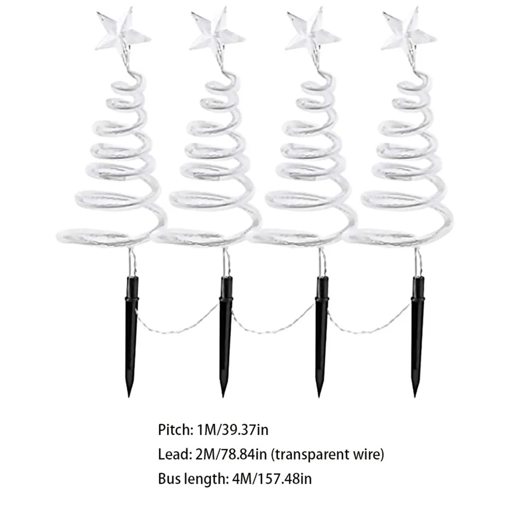40LED Solar Lights Outdoor Christmas Stake Lights Spiral Christmas Tree Light Waterproof Practical Solar Lamps Decoration Lights
40LED Solar Lights Outdoor Christmas Stake Lights Spiral Christmas Tree Light Waterproof Practical Solar Lamps Decoration Lights
