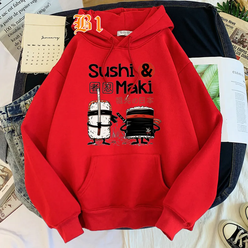 Comics Ninja Sushi Warm Hoodie Womens Japanese Fashion Aesthetics Hoodies For Women Punk Harajuku Women's Sweatshirt And Hoodie
Comics Ninja Sushi Warm Hoodie Womens Japanese Fashion Aesthetics Hoodies For Women Punk Harajuku Women's Sweatshirt And Hoodie