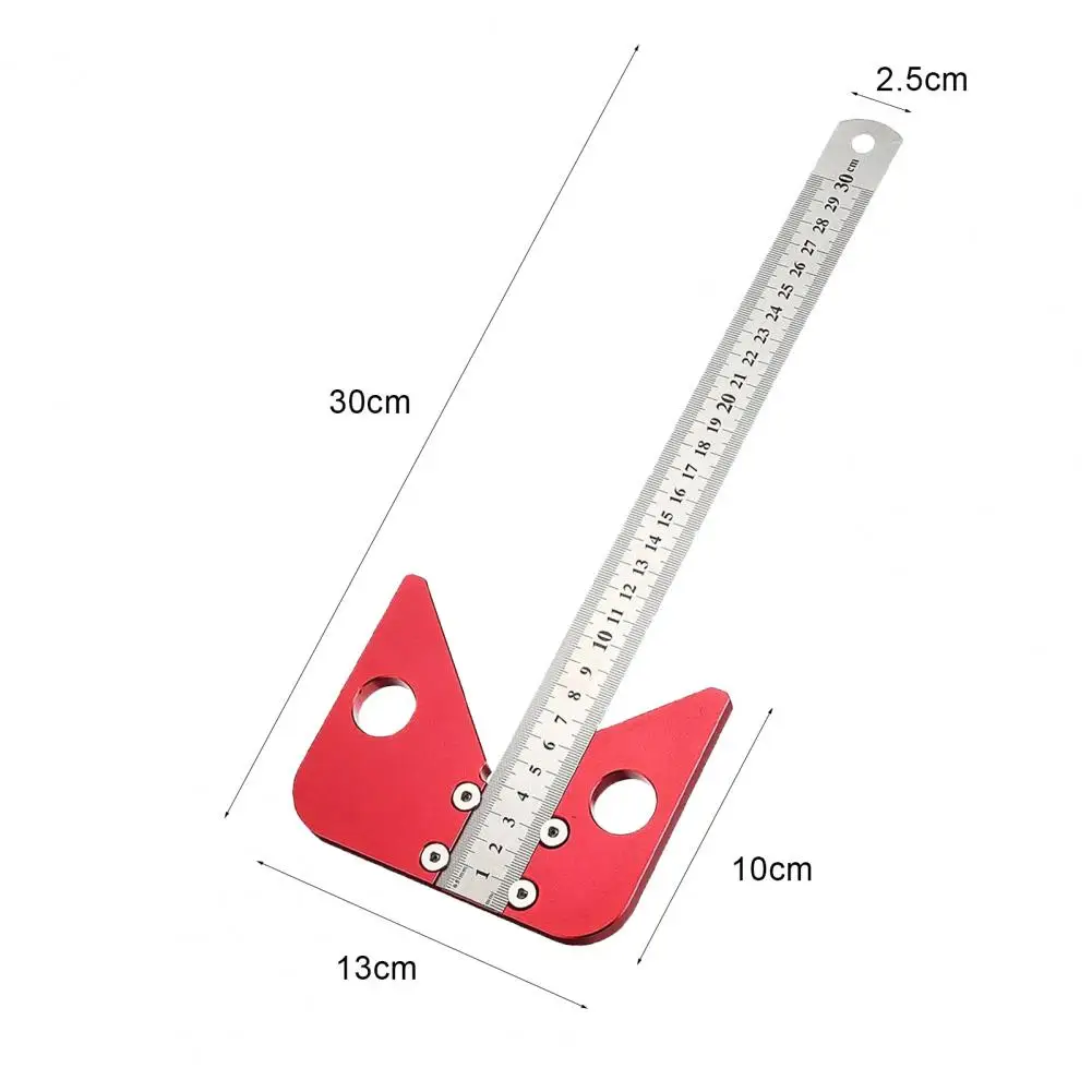 Angle Ruler Anti-corrosion Convenient Aluminium Alloy DIY 45 Degree Angle Marker for Carpenter 
Angle Ruler Anti-corrosion Convenient Aluminium Alloy DIY 45 Degree Angle Marker for Carpenter