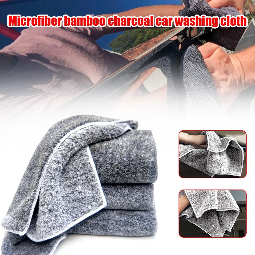 1Pcs 40*40cm Bamboo Charcoal Super Absorbent Car Cleaning Towel Wet Dry Quick Drying Car Wash Towel Car Wash Microfiber Towel
1Pcs 40*40cm Bamboo Charcoal Super Absorbent Car Cleaning Towel Wet Dry Quick Drying Car Wash Towel Car Wash Microfiber Towel