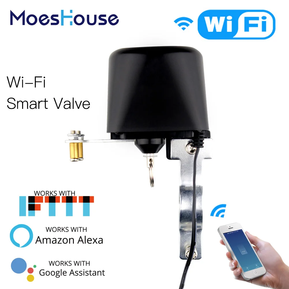 Wifi Smart Valve Home Automation System Valve Control for Gas Or Water Voice Control Work With Alexa Echo Google Home
Wifi Smart Valve Home Automation System Valve Control for Gas Or Water Voice Control Work With Alexa Echo Google Home