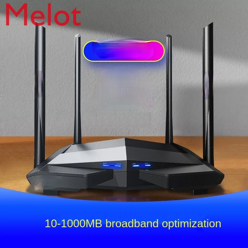 AC11 Dual-Frequency Gigabit Port Wireless Router WiFi Optical Fiber Intelligent High-Power 1200M Routing Enhancer Broadband
AC11 Dual-Frequency Gigabit Port Wireless Router WiFi Optical Fiber Intelligent High-Power 1200M Routing Enhancer Broadband
