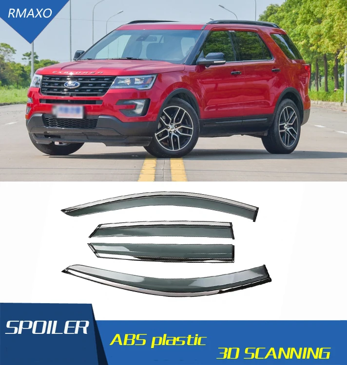 Для Ford Explorer 2015-2019 оконный козырек вентиляционные оттенки Защита от солнца дождя для Ford Explorer автомобильные аксессуары 4 шт./компл.
Для Ford Explorer 2015-2019 оконный козырек вентиляционные оттенки Защита от солнца дождя для Ford Explorer автомобильные аксессуары 4 шт./компл.