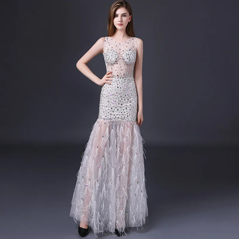 Ladies Evening Dress Sexy Slim Mesh Robe De Soire De Mariage Prom Cocktail Vestido Estilo Sirena Vestido De Fiesta De Boda
Ladies Evening Dress Sexy Slim Mesh Robe De Soire De Mariage Prom Cocktail Vestido Estilo Sirena Vestido De Fiesta De Boda