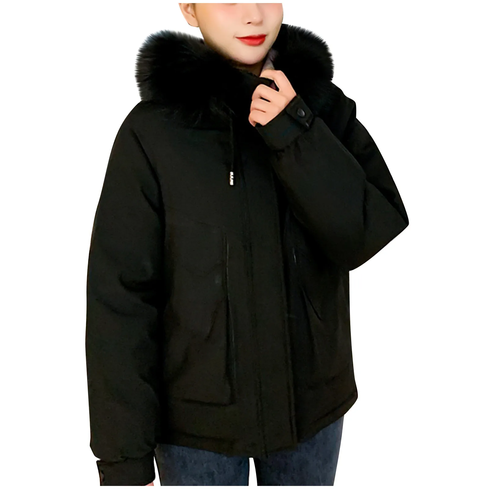 Pocket Slim Padded Long Solid Coat Fashion Jacket Women Ladies Warm Outwear Women's Coat Lightweight Coat
Pocket Slim Padded Long Solid Coat Fashion Jacket Women Ladies Warm Outwear Women's Coat Lightweight Coat