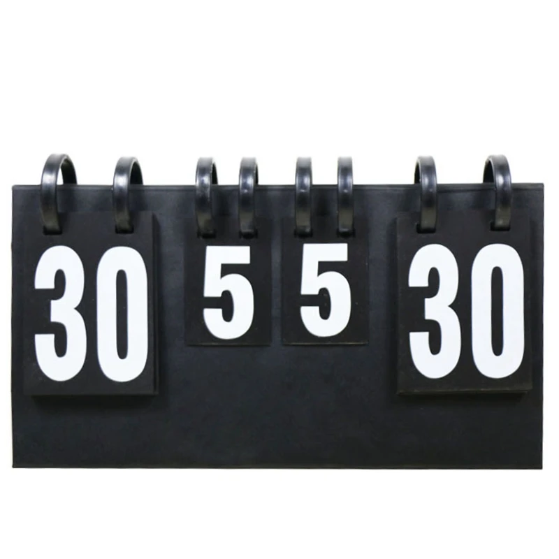 Large Four-Digit Scoreboard, Scoreboard Score Keeper Portable Flipper Flips Up To 99Inch Used For Football Games
Large Four-Digit Scoreboard, Scoreboard Score Keeper Portable Flipper Flips Up To 99Inch Used For Football Games