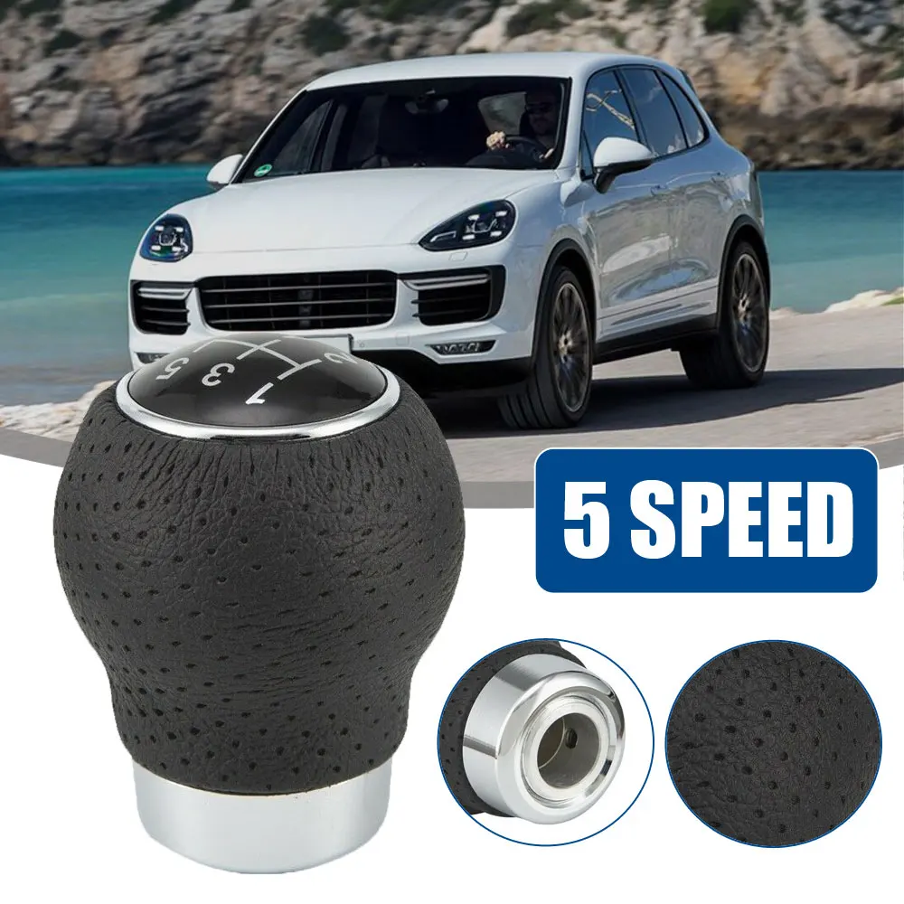 Universal 5 Speed Black Leather Manual Shift Knob Auto Gear Stick Shifter Lever Car Decor Accessories
Universal 5 Speed Black Leather Manual Shift Knob Auto Gear Stick Shifter Lever Car Decor Accessories