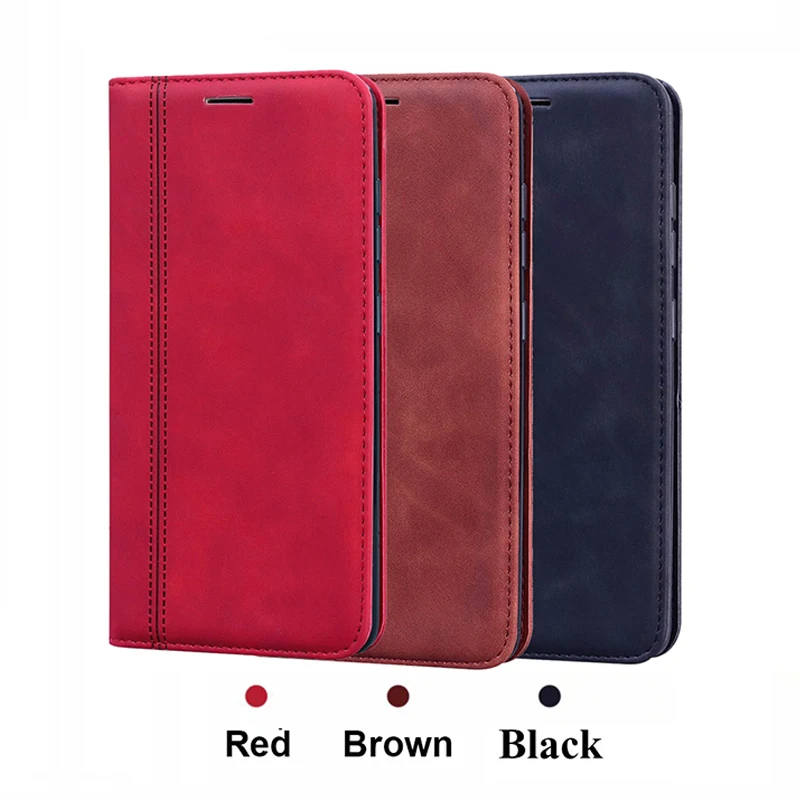 

Business Leather Phone Case For Xiaomi Redmi Note 10 Pro Max 10s 9T 5G 9AT 6A 6 Pro 7 7A 8 9A 9C NFC 9s 7 8T Poco M3 X3 F3 Cover