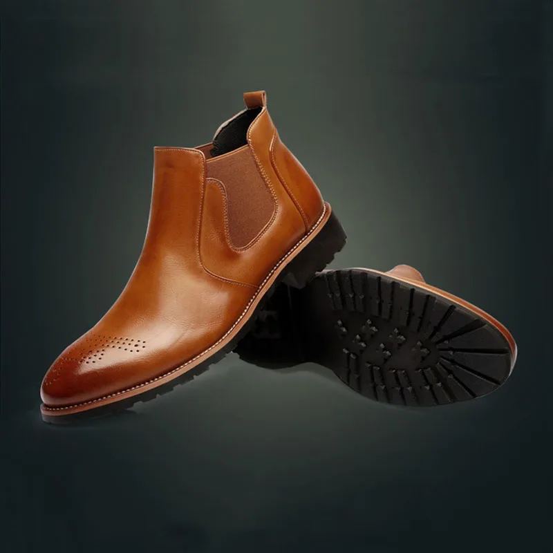 New Arrival Luxury Brand Man Comfortable Shoes Male Genuine Leather Men's Cowboy Western Chelsea Ankle Boots Shoes
New Arrival Luxury Brand Man Comfortable Shoes Male Genuine Leather Men's Cowboy Western Chelsea Ankle Boots Shoes