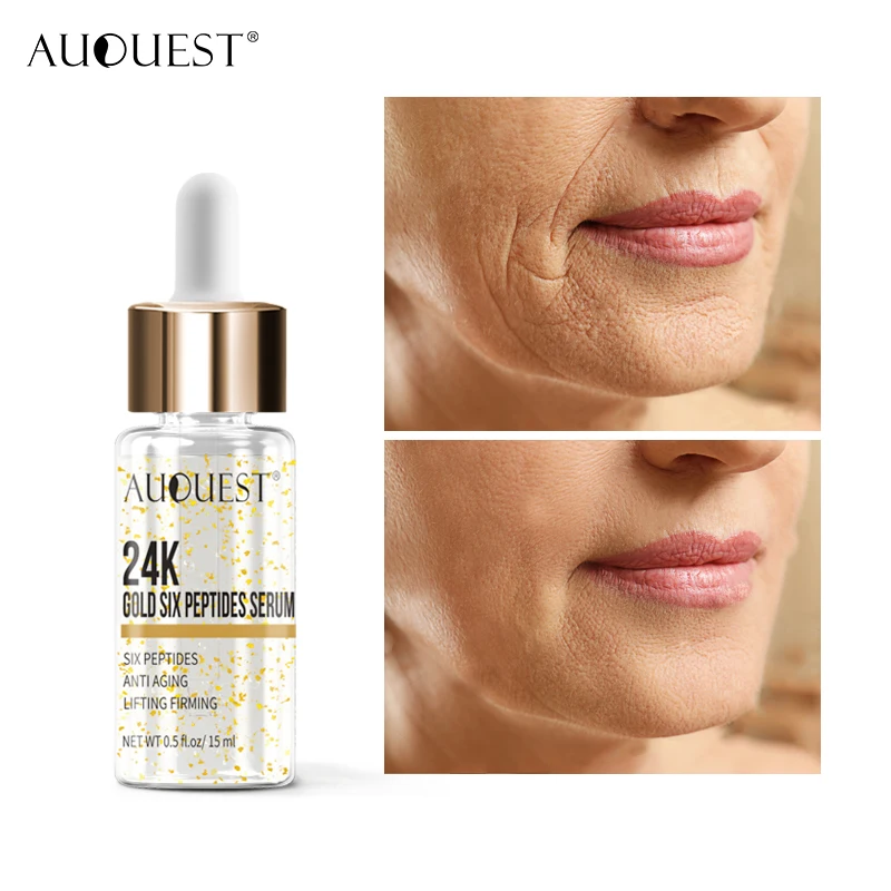 Anti-Wrinkle 24K Gold Facial Essence Fades Fine Lines Hyaluronic Acid Whitening Moisturizing Lifting Firm Nourishing Skin Care
Anti-Wrinkle 24K Gold Facial Essence Fades Fine Lines Hyaluronic Acid Whitening Moisturizing Lifting Firm Nourishing Skin Care