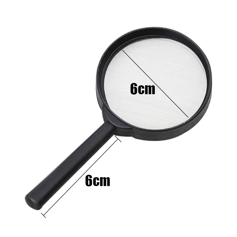 Mini Pocket Magnifying Glass Handheld Magnifier 3X Portable Magnifying Loupe Reading Glass Lens For Book Reading Coins 60mm#2
Mini Pocket Magnifying Glass Handheld Magnifier 3X Portable Magnifying Loupe Reading Glass Lens For Book Reading Coins 60mm#2