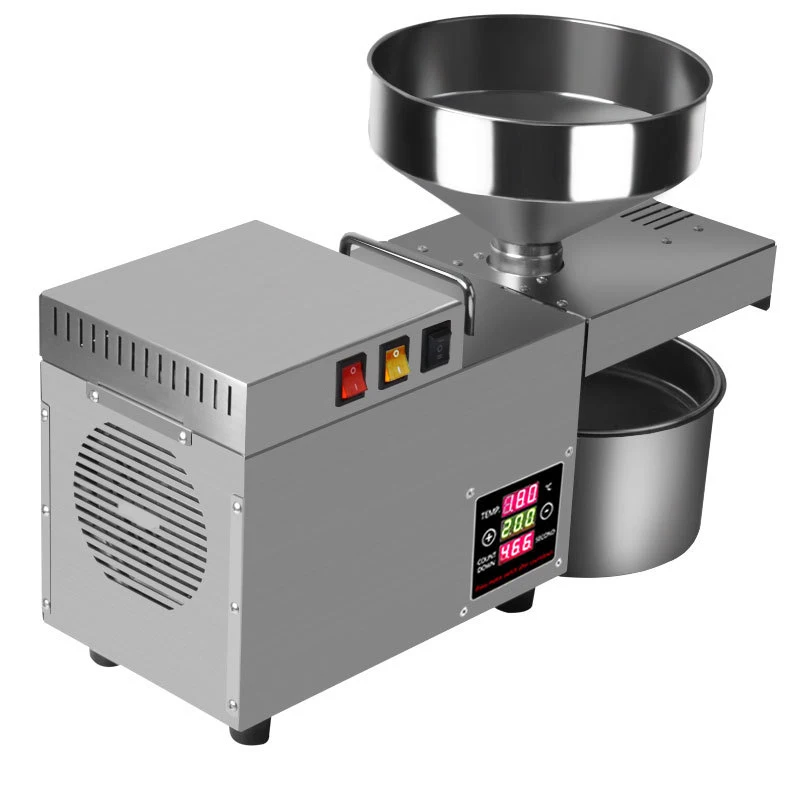 S9S 8-13Kg/H Commercial Linseed Peanut Oil Press Stainless Steel Intelligent Temperature Control Oil Press 110V/220V/1200W
S9S 8-13Kg/H Commercial Linseed Peanut Oil Press Stainless Steel Intelligent Temperature Control Oil Press 110V/220V/1200W