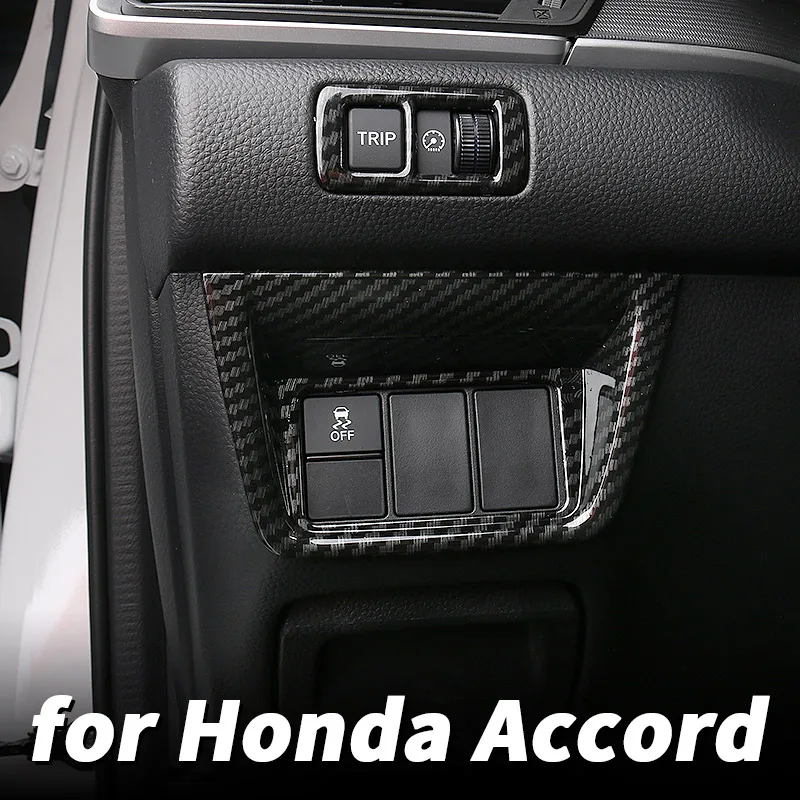For Honda Accord 2018 2019 2020 2021 Car Central Control Switch Frame Decorative Sticker Main Driving Position Switch Trim Strip
For Honda Accord 2018 2019 2020 2021 Car Central Control Switch Frame Decorative Sticker Main Driving Position Switch Trim Strip