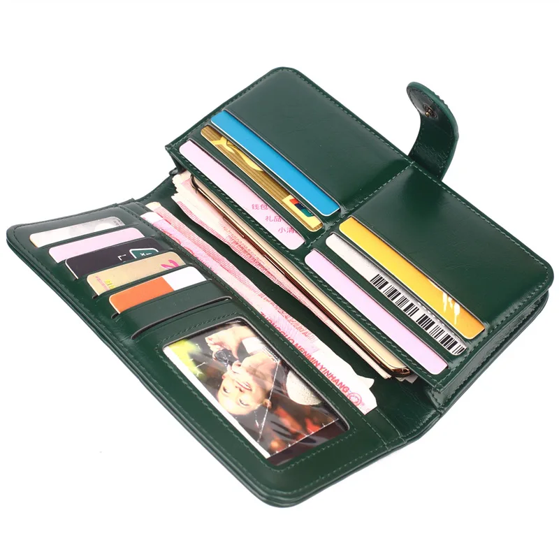 Vintage Women Long Clutch Wallet Large Capacity Zipper Wallets PU Leather Female Purse Fashion Lady Phone Purses Card Holder
Vintage Women Long Clutch Wallet Large Capacity Zipper Wallets PU Leather Female Purse Fashion Lady Phone Purses Card Holder