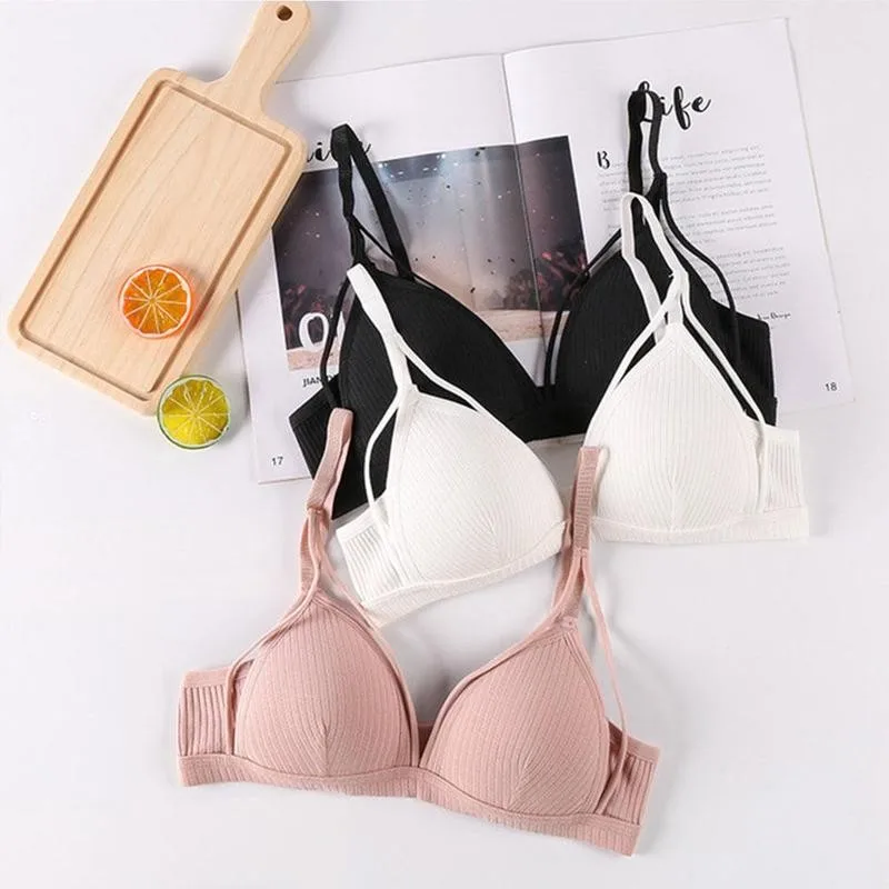Women Wireless Bra Sexy Gathering Beautiful Back Ladies Inner Bra Comfortable Sweat-absorbent Breathable Lining Underwear Z0C4
Women Wireless Bra Sexy Gathering Beautiful Back Ladies Inner Bra Comfortable Sweat-absorbent Breathable Lining Underwear Z0C4