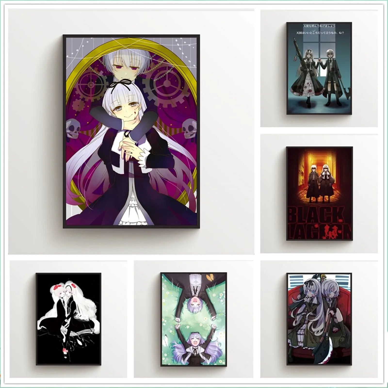 Black Lagoon Hansel Gretel Balalaika Polypropylene Poster Picture Bar Shop Door Wall Decor
Black Lagoon Hansel Gretel Balalaika Polypropylene Poster Picture Bar Shop Door Wall Decor