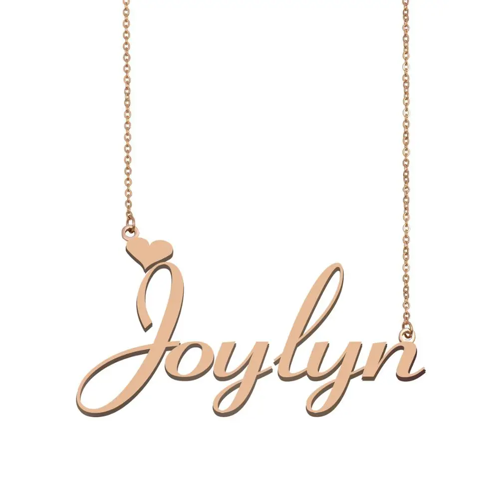 Joylyn Name Necklace , Custom Name Necklace for Women Girls Best Friends Birthday Wedding Christmas Mother Days Gift
Joylyn Name Necklace , Custom Name Necklace for Women Girls Best Friends Birthday Wedding Christmas Mother Days Gift