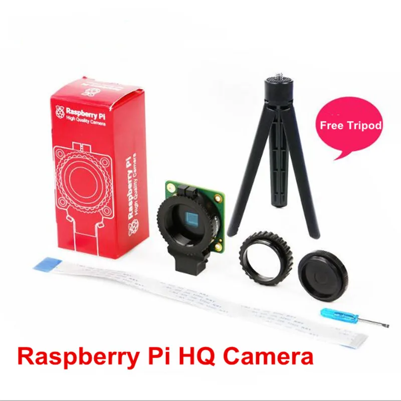 Raspberry Pi High Quality Camera 12.3MP IMX477 Sensor Supports Raspberry Pi HQ Camera with 16mm Telephoto Len / Wide Angle Len 
Raspberry Pi High Quality Camera 12.3MP IMX477 Sensor Supports Raspberry Pi HQ Camera with 16mm Telephoto Len / Wide Angle Len