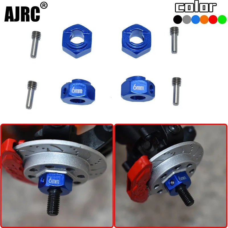 Axial 1/10 Rbx10 Ryft 4wd Scale Rock Bouncer-axi03005 Aluminum Alloy Hex Adapter 6mm Thick Axi232045
Axial 1/10 Rbx10 Ryft 4wd Scale Rock Bouncer-axi03005 Aluminum Alloy Hex Adapter 6mm Thick Axi232045