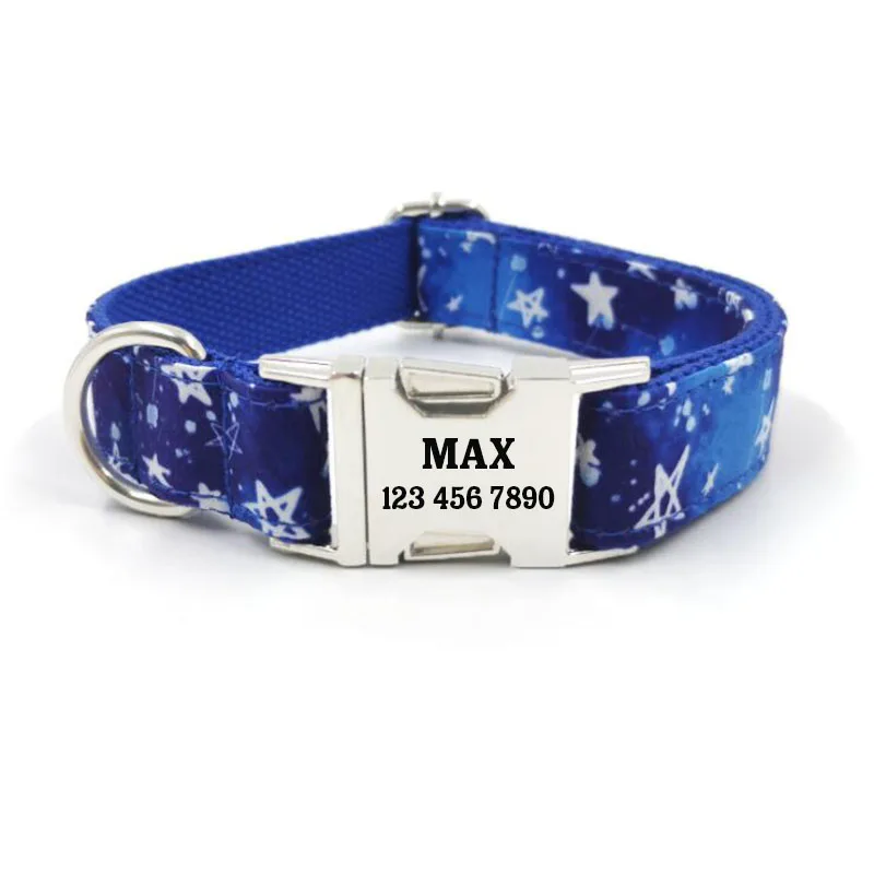 Personalized dog collar and leash set. Customized pet collar leash free engraving nameplate, suitable for small and large dogs
Personalized dog collar and leash set. Customized pet collar leash free engraving nameplate, suitable for small and large dogs