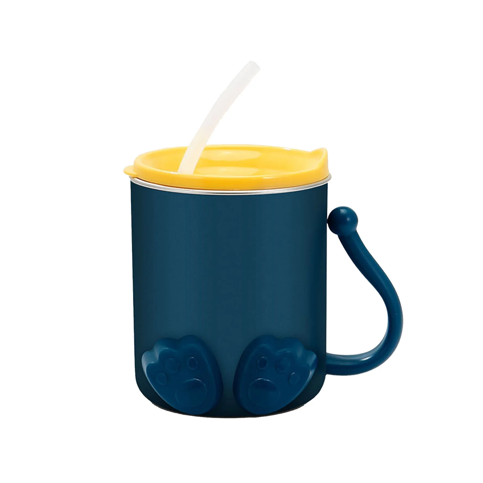 Insulation Ergonomic Handle For Kids Milk Stainless Steel Lid Scale Cartoon Water Cup No Leaking Double Layer Feeding With Straw
Insulation Ergonomic Handle For Kids Milk Stainless Steel Lid Scale Cartoon Water Cup No Leaking Double Layer Feeding With Straw