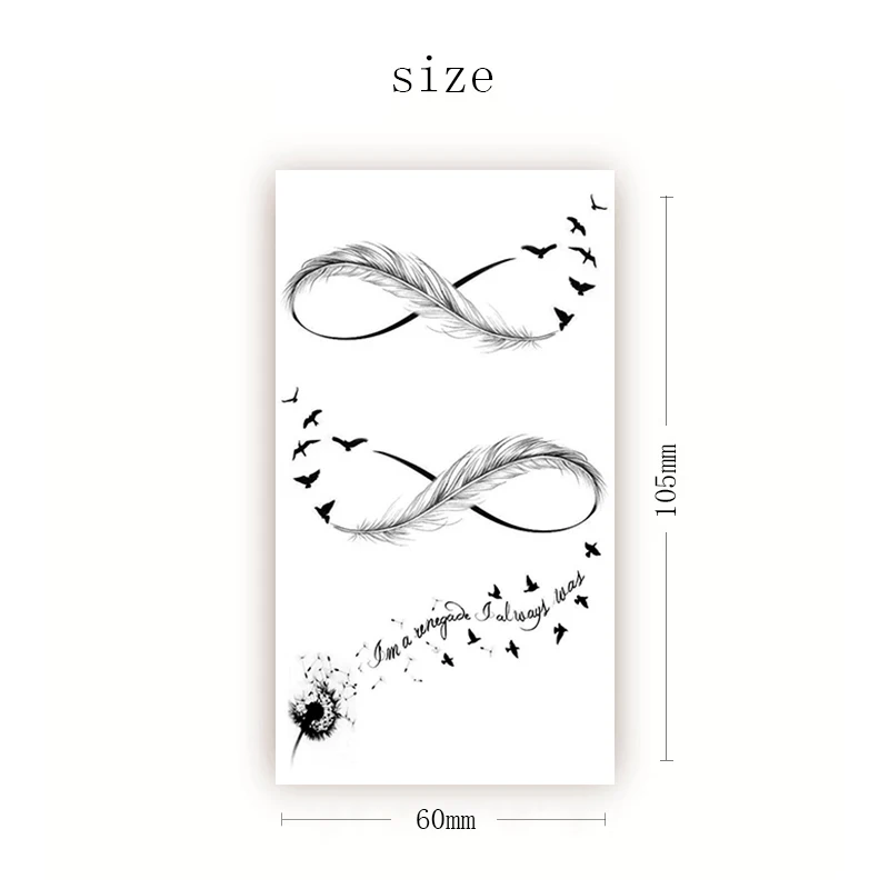 Lion Tiger Owl Fragment Temporary Tattoos Feather Swallow Dandelion Stickers Fake Waterproof Tattoo Body Art Arm Legs Women Men 
Lion Tiger Owl Fragment Temporary Tattoos Feather Swallow Dandelion Stickers Fake Waterproof Tattoo Body Art Arm Legs Women Men