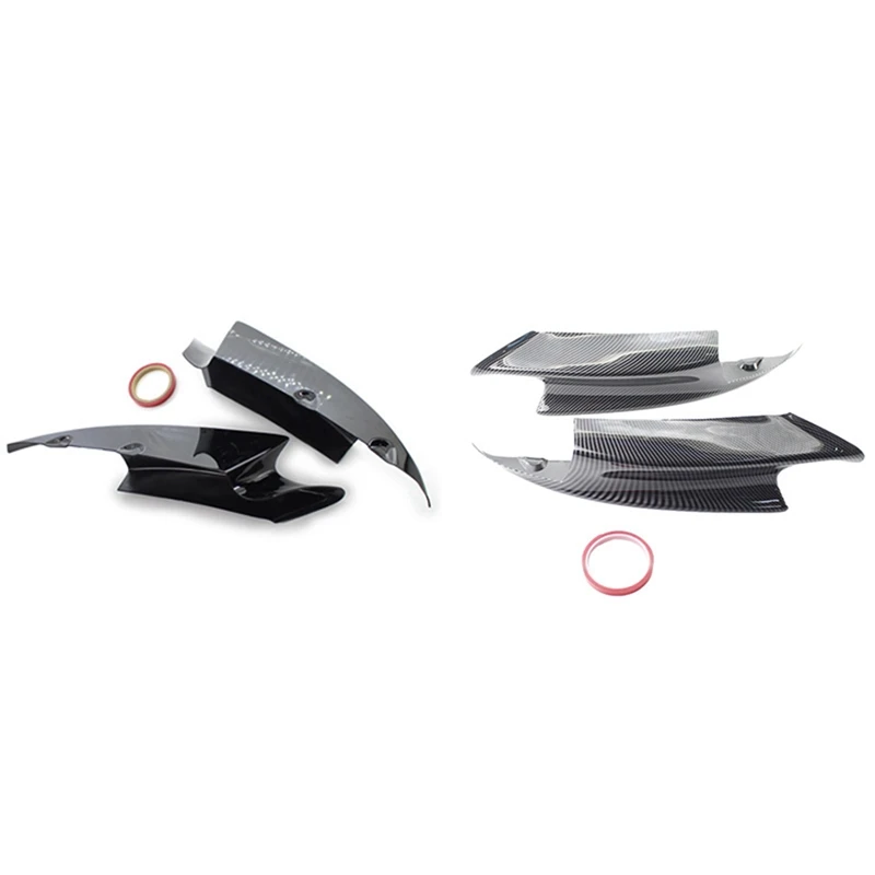 4Pcs Front Bumper Lip Angle Diffuser Splitter Spoiler Scratch Protector For-BMW E90 E92 M3 08-14,Carbon Fiber & Black
4Pcs Front Bumper Lip Angle Diffuser Splitter Spoiler Scratch Protector For-BMW E90 E92 M3 08-14,Carbon Fiber & Black