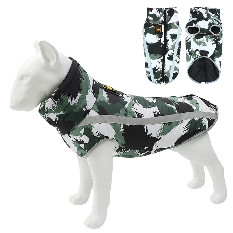 Waterproof Warm Dog Vest Winter Pet Dog Clothes Coat Winter Warm Reflective Jacket French Bulldog Large Dogs Pet Clothes
Waterproof Warm Dog Vest Winter Pet Dog Clothes Coat Winter Warm Reflective Jacket French Bulldog Large Dogs Pet Clothes