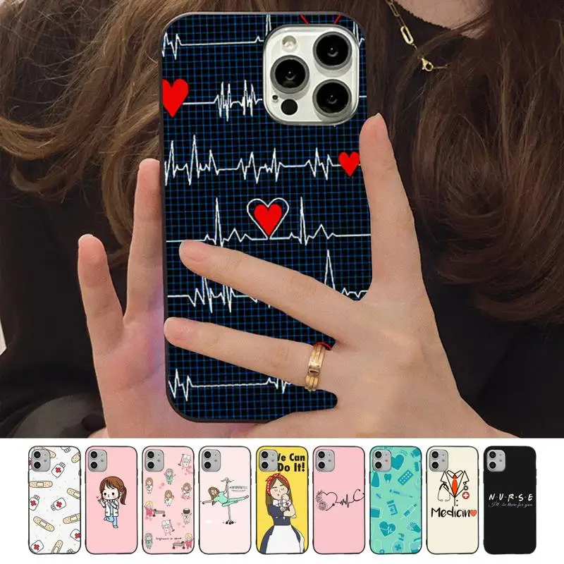 Cartoon Medicine Doctor Nurse Phone Case For iPhone 13 11 8 7 6 6S Plus X XS MAX 5 5S SE 2020 XR 11 pro Funda
Cartoon Medicine Doctor Nurse Phone Case For iPhone 13 11 8 7 6 6S Plus X XS MAX 5 5S SE 2020 XR 11 pro Funda