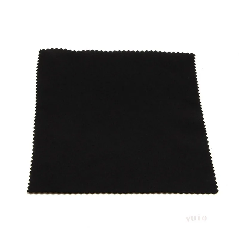 

Microfiber Black Cleaner Cleaning Cloth For Camera CellPhone Tab Screens Glasses Lens