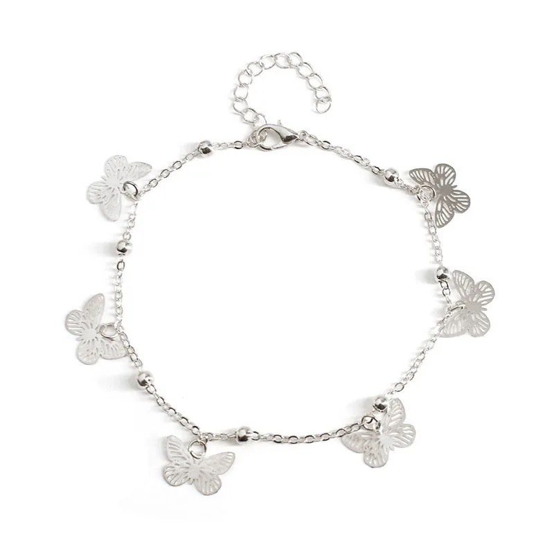 Punk 2020 New Fashion Women's Foot Chain Summer Personality Wild Popular Double Butterfly Lady Legs Anklet Wholesale
Punk 2020 New Fashion Women's Foot Chain Summer Personality Wild Popular Double Butterfly Lady Legs Anklet Wholesale