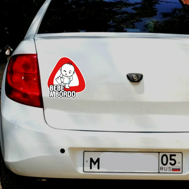 Aliauto Lovely Car Sticker Baby on Board Bebe A Bordo Auto Decoration Waterproof Vinyl Decal for Honda Crv Yeti Jeep,15cm*14cm
Aliauto Lovely Car Sticker Baby on Board Bebe A Bordo Auto Decoration Waterproof Vinyl Decal for Honda Crv Yeti Jeep,15cm*14cm