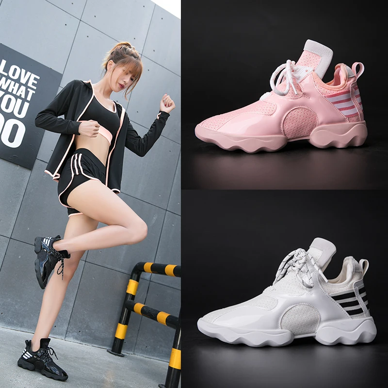 Women Fitness Sneakers Soft Lightweight Breathable Casual Shoes Jogging Step Training Women's Shoes Yoga Gym Fashion Trend
Women Fitness Sneakers Soft Lightweight Breathable Casual Shoes Jogging Step Training Women's Shoes Yoga Gym Fashion Trend