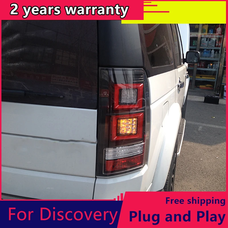 KOWELL Car Styling for 2004-2013 year For Land Rover for Discovery LED Tail Lamp back light Dark Red
KOWELL Car Styling for 2004-2013 year For Land Rover for Discovery LED Tail Lamp back light Dark Red