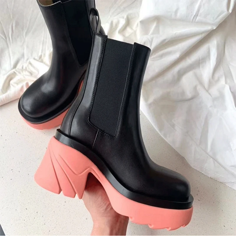 2022 NEW High-heeled Thick-heeled Women's Boots, Knee-length Round Toe, Casual Thick-soled Large Size Ladies Elastic Boots
2022 NEW High-heeled Thick-heeled Women's Boots, Knee-length Round Toe, Casual Thick-soled Large Size Ladies Elastic Boots