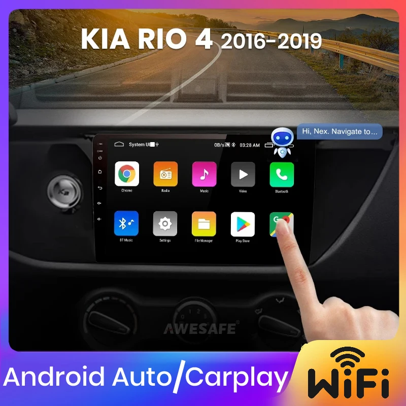 AWESAFE PX AI Голосовое Android auto CarPlay Автомагнитола Магнитола Мультимедиа автомобиля для (киа ри 4 2006-2019 For Kia RIO 4 X-Line GPS Android аудио трекер навигатор 2 DIN...
AWESAFE PX AI Голосовое Android auto CarPlay Автомагнитола Магнитола Мультимедиа автомобиля для (киа ри 4 2006-2019 For Kia RIO 4 X-Line GPS Android аудио трекер навигатор 2 DIN...