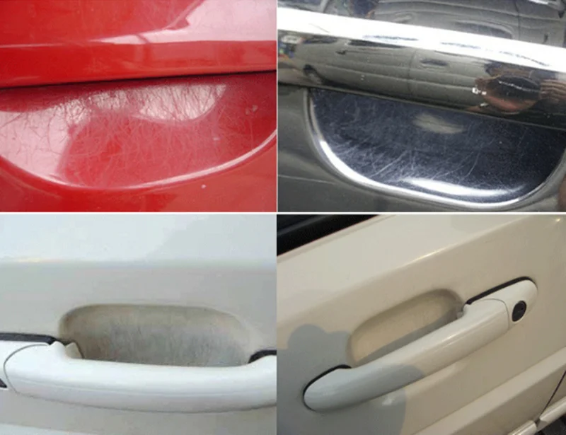 4 шт./компл. защитная пленка на дверную ручку для clio honda crv smart fortwo astra g seat leon fr bmw x5