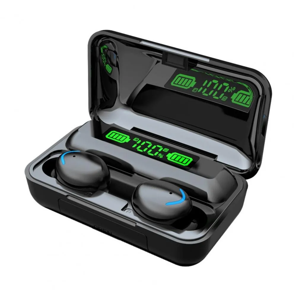 F9-5 Bluetooth 5.0 Headphones Waterproof Digital Display Touch Control Headsets HiFI Stereo Arbuds For IPhone Xiaomi
F9-5 Bluetooth 5.0 Headphones Waterproof Digital Display Touch Control Headsets HiFI Stereo Arbuds For IPhone Xiaomi