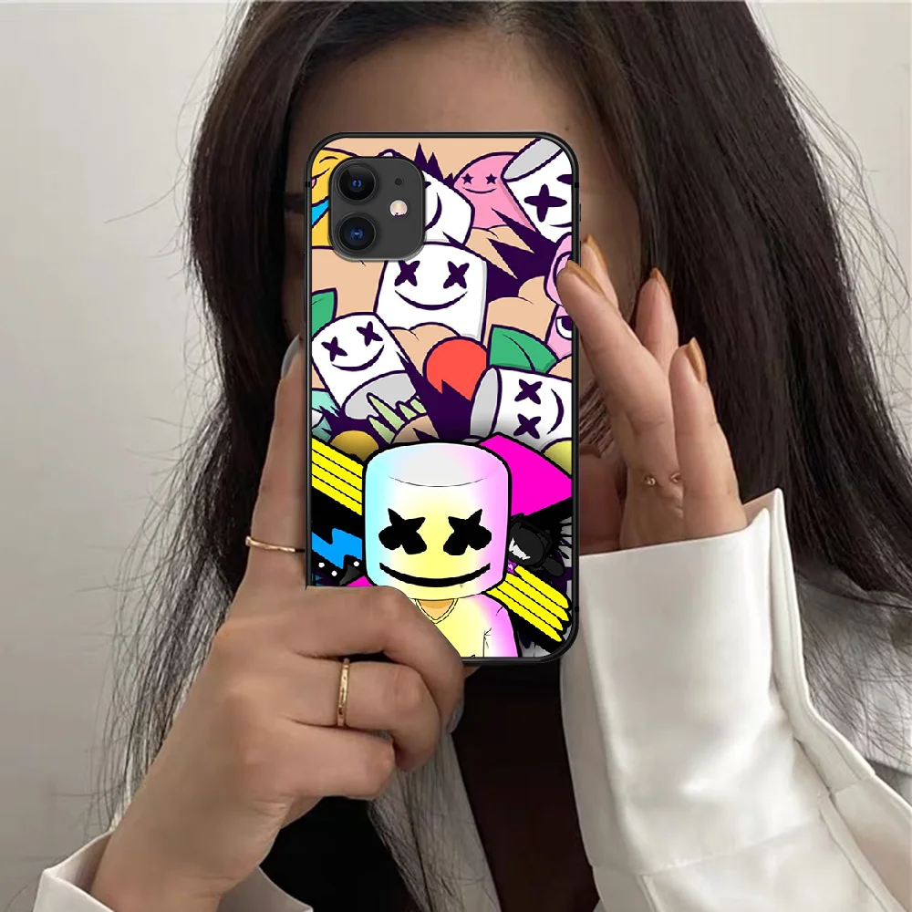 DJ Marshmello Phone Case For Iphone 12 Mini 11 PRO X XR XS MAX 6 6s 7 8 Plus 4 5 5s SE 2020 black Hoesjes Tpu Prime Pretty
DJ Marshmello Phone Case For Iphone 12 Mini 11 PRO X XR XS MAX 6 6s 7 8 Plus 4 5 5s SE 2020 black Hoesjes Tpu Prime Pretty