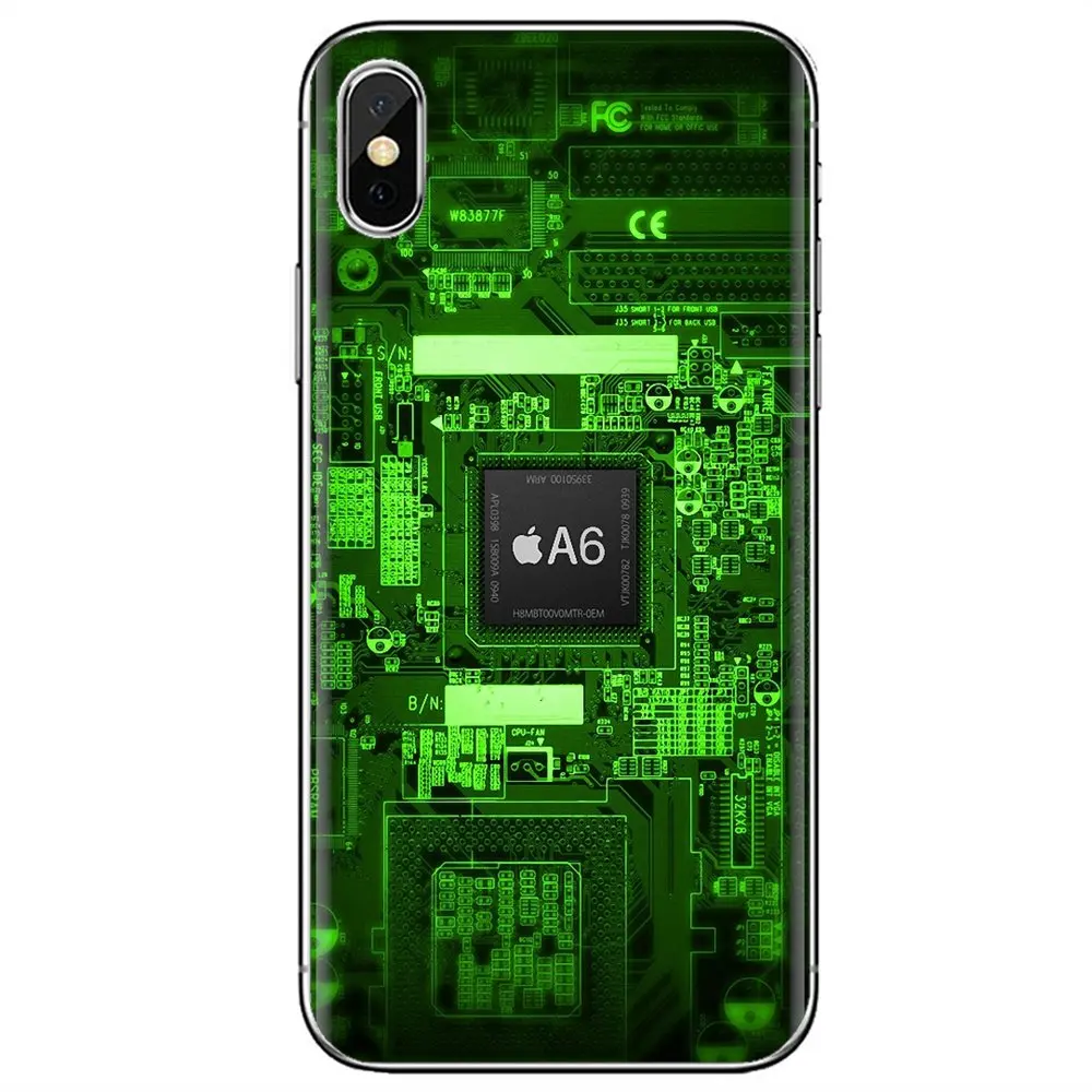 Внутренняя плата с чипом A6 A7 для iPhone 11 Pro 4 4S 5 5S SE 5C 6 6S 7 8 X XR XS Plus Max iPod Touch силиконовый