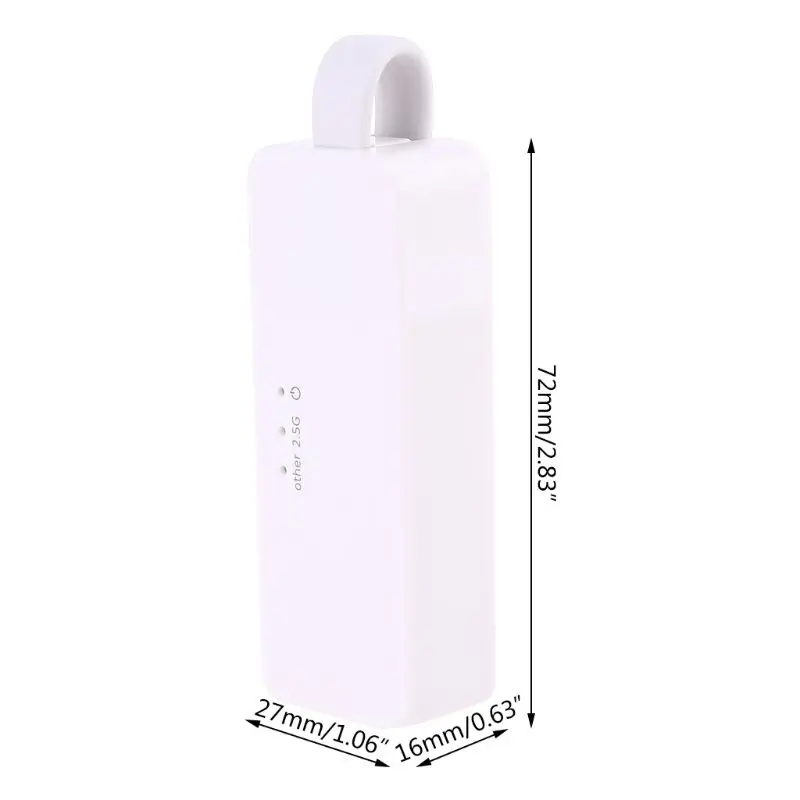 USB 3.0 Ethernet Adapter Net work Card Hub 2500Mbps 2.5G RJ45 Lan Adapter Laptop
USB 3.0 Ethernet Adapter Net work Card Hub 2500Mbps 2.5G RJ45 Lan Adapter Laptop