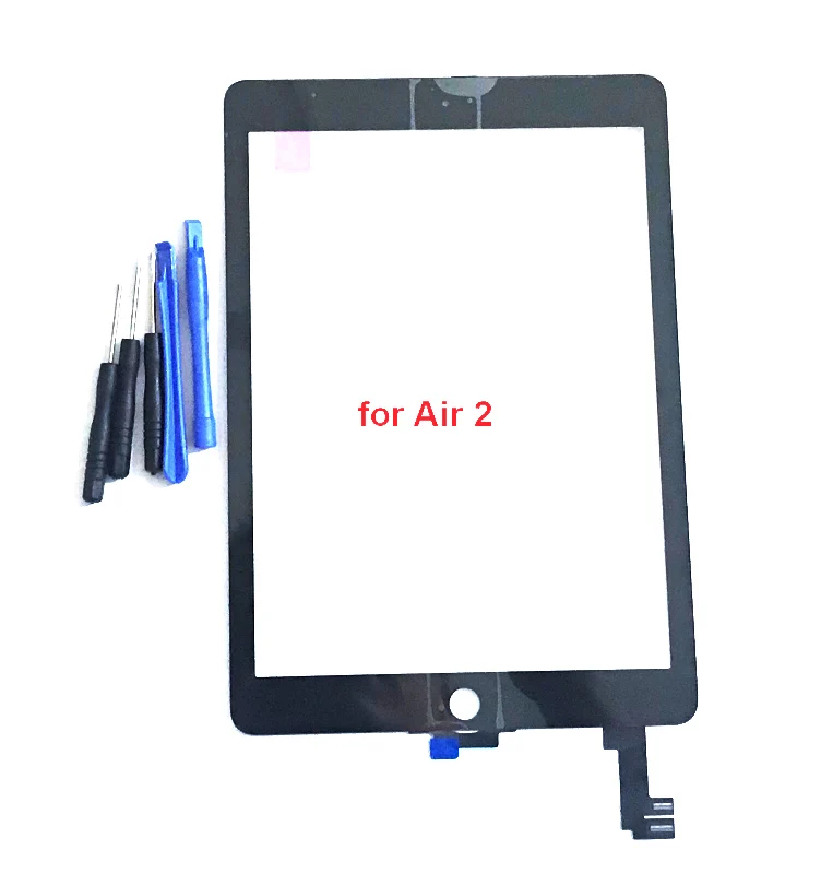 10 шт. сменная сенсорная панель для Ipad 6 Air 2 6th A1567 A1566 | Мобильные телефоны и
