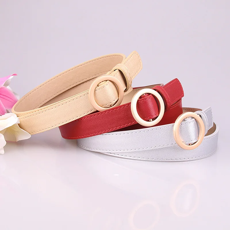 New Pattern Circle Needle Free Buckle Belt Female Deduction Side Gold Buckle Jean Wild Belt For Women Fashion Student Simple New
New Pattern Circle Needle Free Buckle Belt Female Deduction Side Gold Buckle Jean Wild Belt For Women Fashion Student Simple New