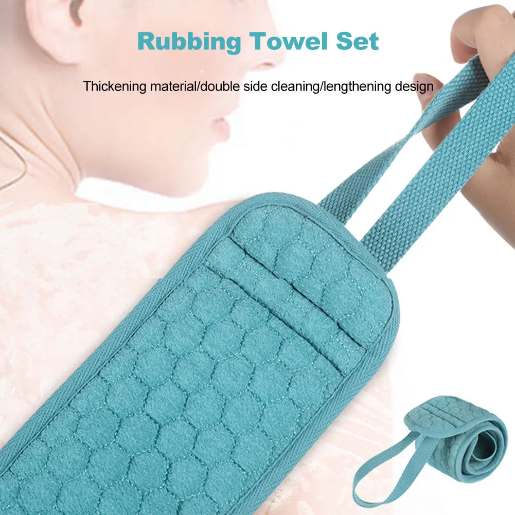 Bath Towel Gloves Set Long Strip Double-sided Pull Back Strip Adult Rub Back Bath Towel Bath Supplies Ceaning Supplies 2020NEW
Bath Towel Gloves Set Long Strip Double-sided Pull Back Strip Adult Rub Back Bath Towel Bath Supplies Ceaning Supplies 2020NEW