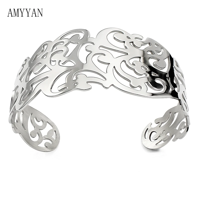 Fashion Cuff Bangles For Women Gold Silver Color Rainbow Brand Present Wristband Stainless Steel Bracelet Punk Jewelry
Fashion Cuff Bangles For Women Gold Silver Color Rainbow Brand Present Wristband Stainless Steel Bracelet Punk Jewelry