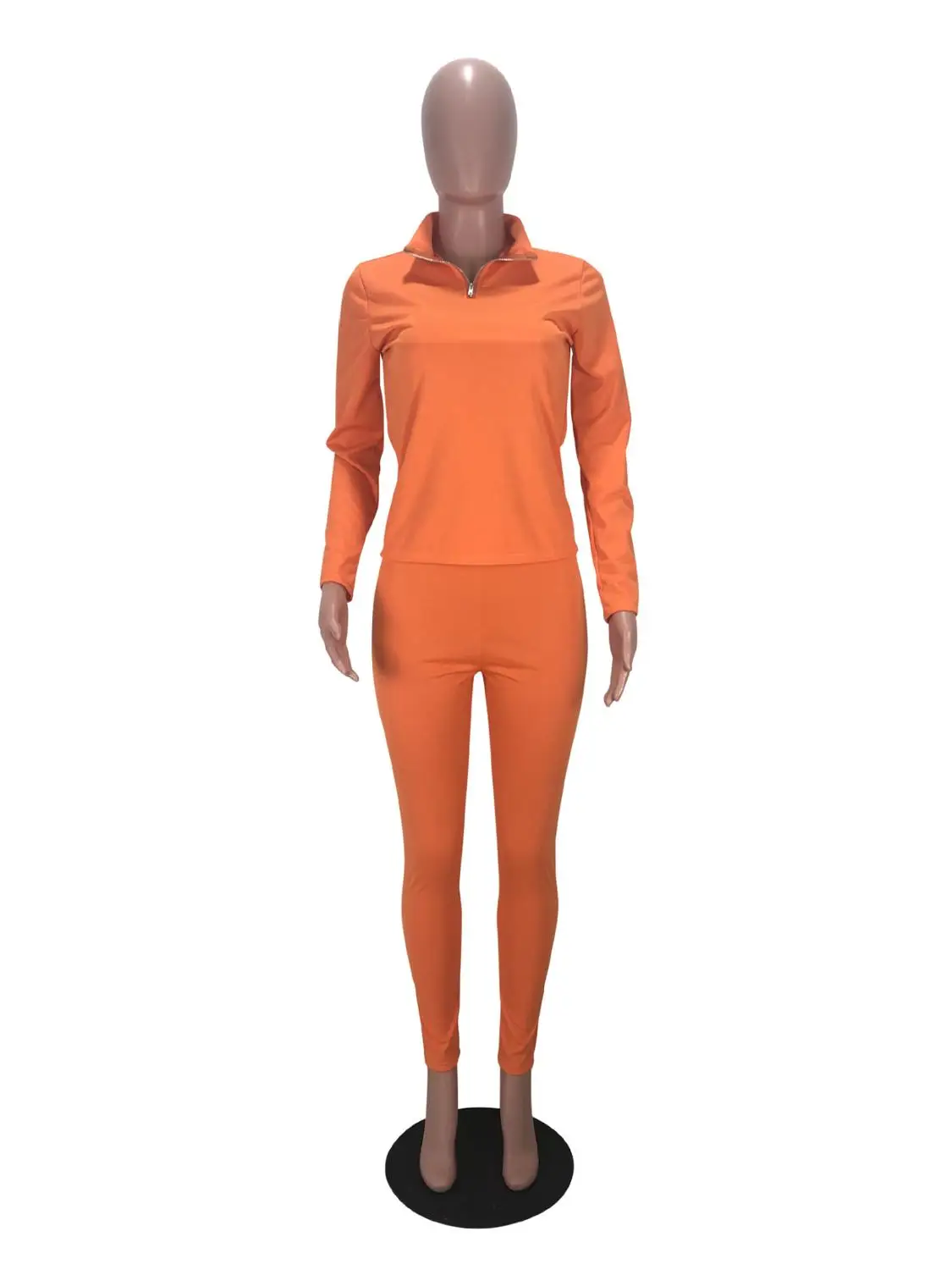 Autumn new fashion solid color leisure sports suit slim o-neck long sleeve T-shirt and trousers women's two-piece set
Autumn new fashion solid color leisure sports suit slim o-neck long sleeve T-shirt and trousers women's two-piece set