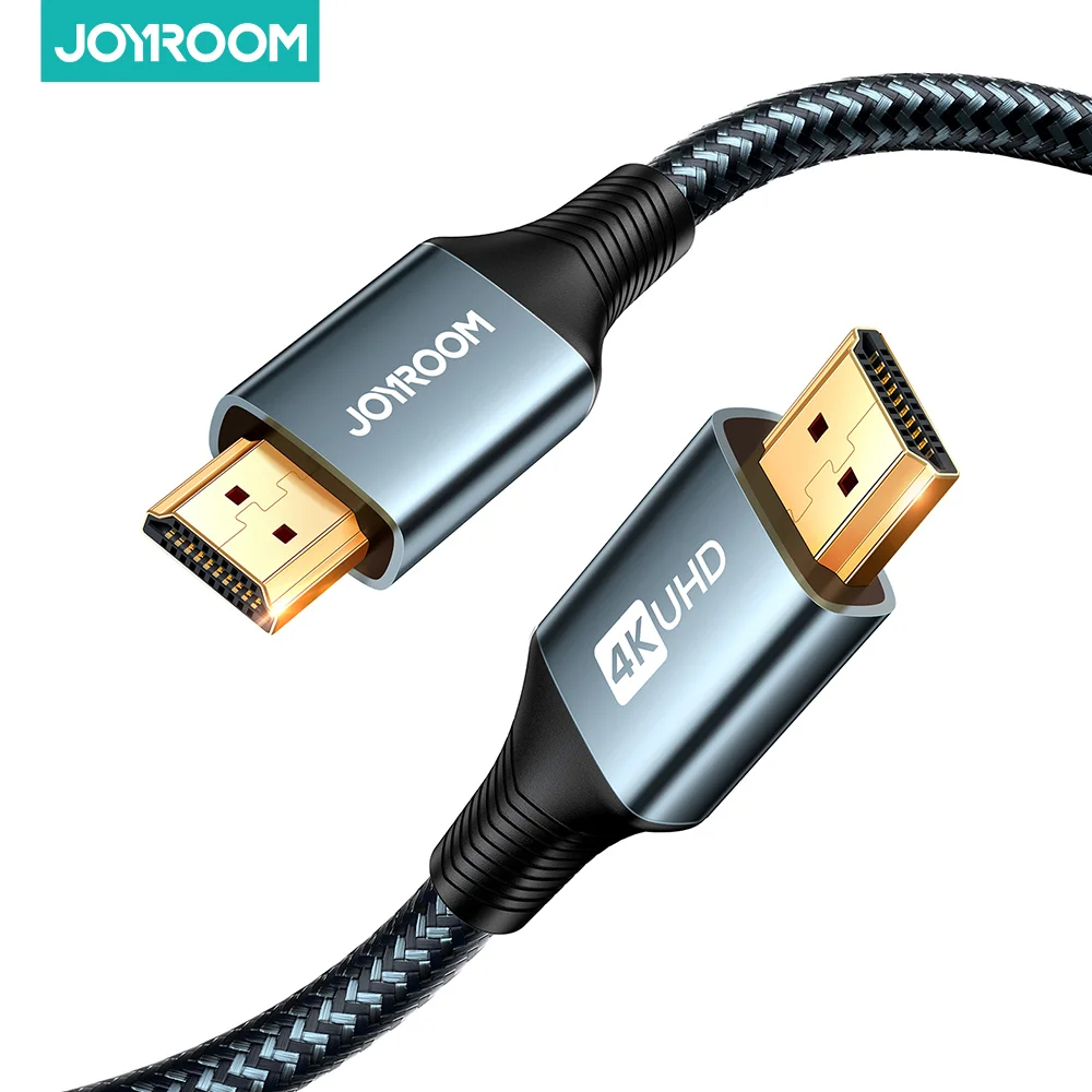 Joyroom 4K HDMI совместимый видеокабель высокая скорость 60 Гц 2 м Compatible2.0 для усилителя