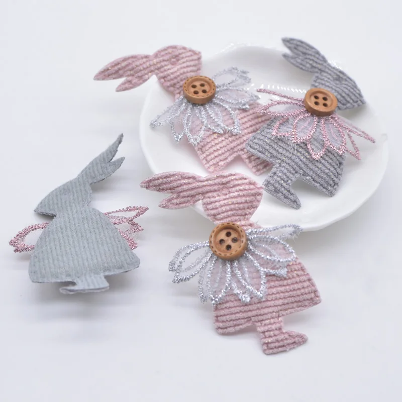 10Pcs Padded Cloth Rabbit Button Skirt Applique for DIY Clothes Hat Headwear Patch Sewing Crafts Gloves Leggings Socks Decor P80
10Pcs Padded Cloth Rabbit Button Skirt Applique for DIY Clothes Hat Headwear Patch Sewing Crafts Gloves Leggings Socks Decor P80